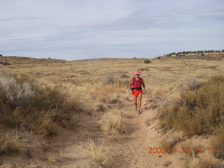 54 71a. Lathrop trail hike - Adam running