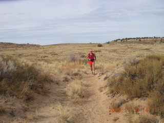 57 71a. Lathrop trail hike - Adam running