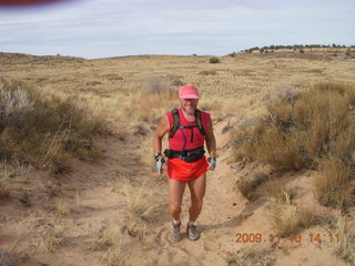 58 71a. Lathrop trail hike - Adam running