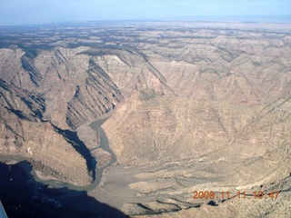aerial - high country in Utah - Desolation Canyon