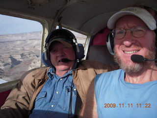 44 71b. LaVar and Adam flying in N4372J