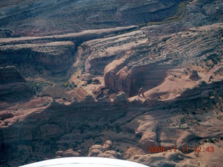 aerial - Arches National Park - Delicate Arch