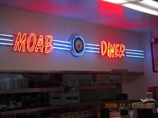 108 71b. Moab Diner neon lights