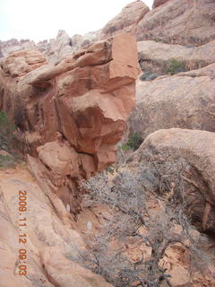 Arches National Park - Devils Garden hike where Wall Arch used to be