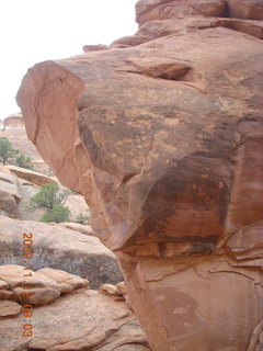 Arches National Park - Devils Garden hike where Wall Arch used to be