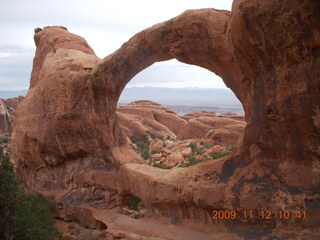 34 71c. Arches National Park - Devils Garden hike - Double-O Arch