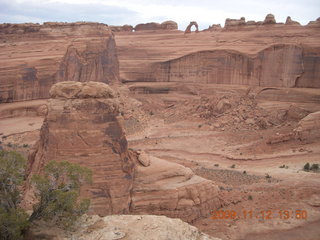 62 71c. Arches National Park - Delicate Arch from viewpoint