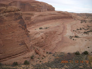 80 71c. Arches National Park - Delicate Arch viewpoint area