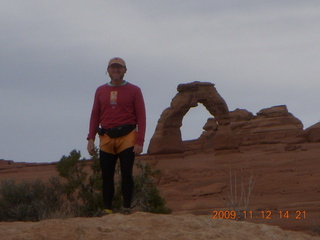 Arches National Park - Delicate Arch from viewpoint - Adam