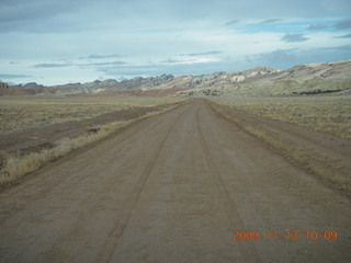road to Little Wild Horse Pass