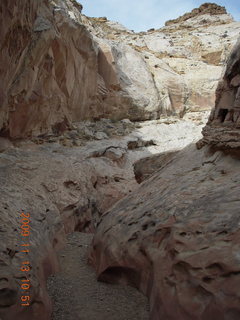 75 71d. Little Wild Horse Pass slot-canyon hike