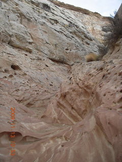77 71d. Little Wild Horse Pass slot-canyon hike