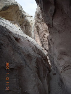 96 71d. Little Wild Horse Pass slot-canyon hike
