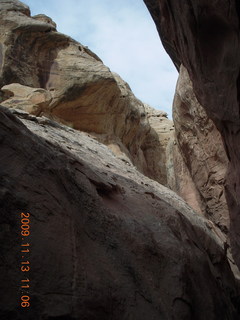 98 71d. Little Wild Horse Pass slot-canyon hike
