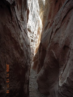 109 71d. Little Wild Horse Pass slot-canyon hike