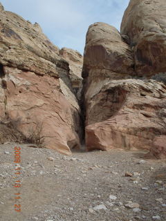 128 71d. Little Wild Horse Pass slot-canyon hike