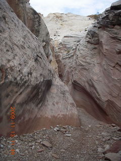 141 71d. Little Wild Horse Pass slot-canyon hike