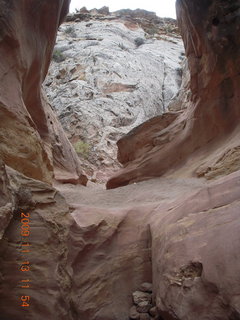 149 71d. Little Wild Horse Pass slot-canyon hike