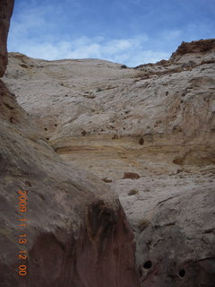 154 71d. Little Wild Horse Pass slot-canyon hike