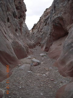 156 71d. Little Wild Horse Pass slot-canyon hike