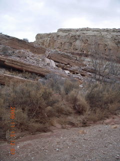 157 71d. Little Wild Horse Pass slot-canyon hike
