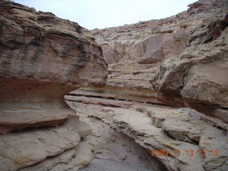 169 71d. Little Wild Horse Pass slot-canyon hike