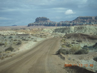 road from Little Wild Horse Pass