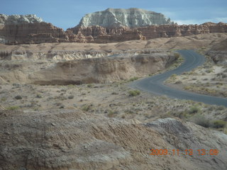 road from Little Wild Horse Pass