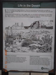 Goblin Valley State Park - sign