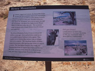 261 71d. Goblin Valley State Park - sign
