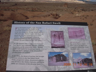 266 71d. Goblin Valley State Park - sign