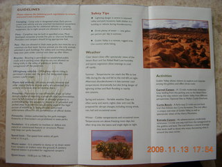 Goblin State Park brochure