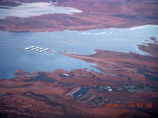 27 71e. aerial - Lake Powell - Bullfrog Basin