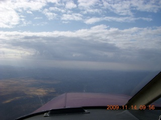 52 71e. aerial - PGA to DVT - clouds