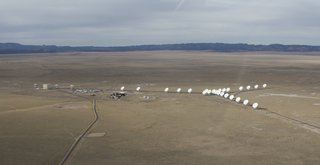 aerial - New Mexico - Very Large Array (VLA)