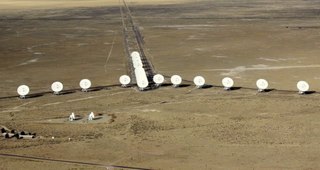 aerial - New Mexico - Very Large Array (VLA)