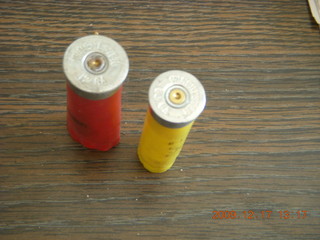 shotgun casings from Red Creek