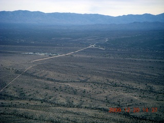 aerial - Alamo Lake area