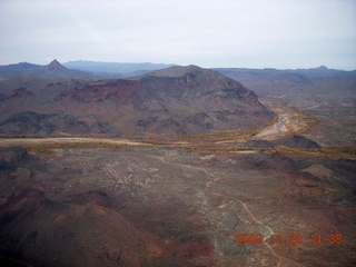 aerial - Alamo Lake area