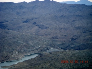 aerial - Alamo Lake area