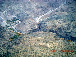 aerial - Alamo Lake river