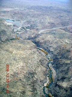 21 72l. aerial - Alamo Lake dam