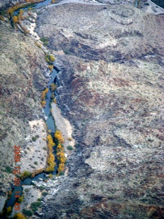 aerial - Alamo Lake dam