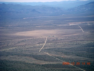 aerial - Alamo Lake area