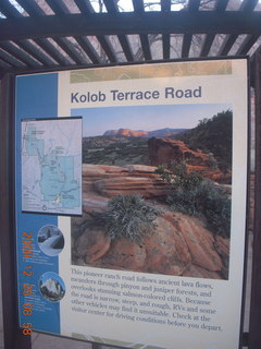 59 72r. Zion National Park - visitors center sign