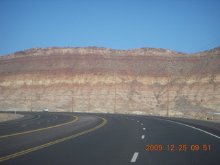 road from Zion to Saint George