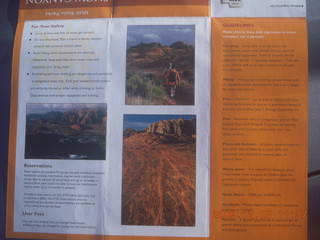 Snow Canyon State Park brochure