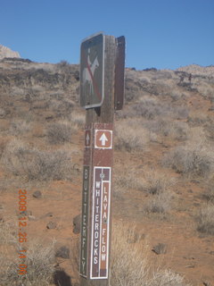 Snow Canyon State Park - Butterfly trail sign