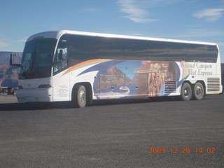 99 72s. Grand Canyon West - Guano Point - bus