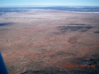 104 72s. aerial - Grand Canyon Caverns Airport (L37)